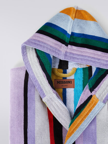 Chase Hooded Bathrobe, Multicoloured  - 1C3AC99755100