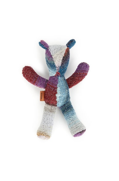 Cotton And Lurex Brown Bear Puppet , Multicoloured  - 1C3OG00002150