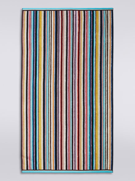 Chandler 100x180 cm terry beach towel with lurex, Multicoloured  - 1C3SP99829100