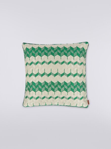 Tread 40x40 cm chevron 3D effect cushion, Multicoloured  - 1C4CU00719651