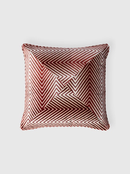 Cojín Ziggy 60x60 cm, Rojo & Multicolor - 1C4CU00764156