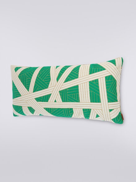 Nastri 30x60 cm cushion with stitching, Multicoloured  - 1C4CU00780651