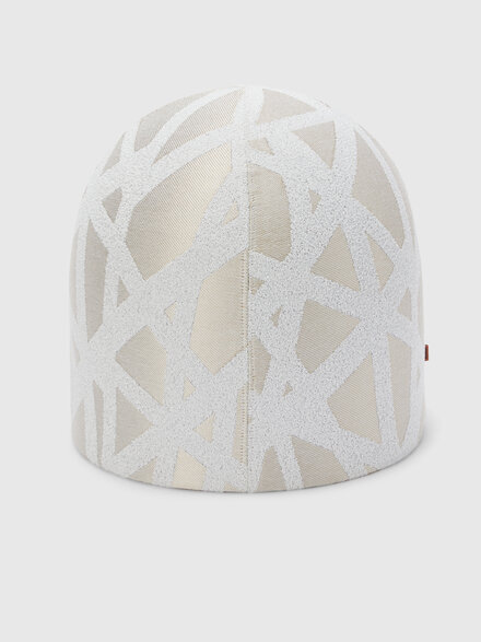 Pouf Nastri 50x50 cm, White  - 1C4MO00020201