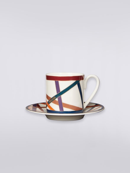 Nastri Set of 6 coffee cups & saucers, Multicoloured  - 1C4OG00038100