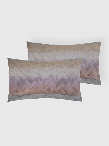 Pair of Marea cotton pillowcases, Multicoloured  - 1D3LF00051100