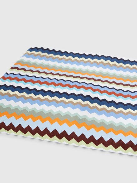 Valparaiso cotton duvet cover, Turquoise  Multicoloured  - 1D3LH8D001170