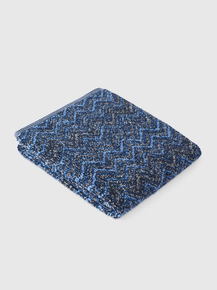 Serviette 115x70 cm Azul en coton éponge, Bleu - 1D3SP99936BS150