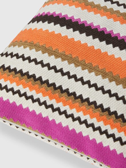 Cancun outdoor cushion 40x40 cm, Orange Multicoloured  - 1D4CU00724159