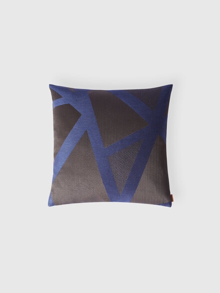 Nastri Relief cushion 40x40 cm, Blue - 1D4CU0074250
