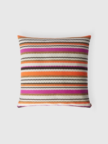 Cancun outdoor cushion 60x60 cm, Orange Multicoloured  - 1D4CU00758159