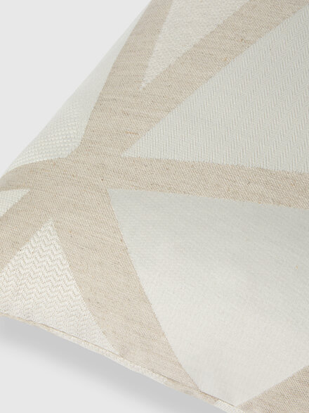 Nastri Relief cushion 60x60 cm, Brown - 1D4CU0076321
