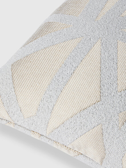Cojín de exterior Nastri bouclé 50x50 cm, Blanco  - 1D4CU00772201