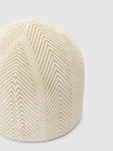 Puf Ziggy 50x50 cm, Blanco  - 1D4LV00029201