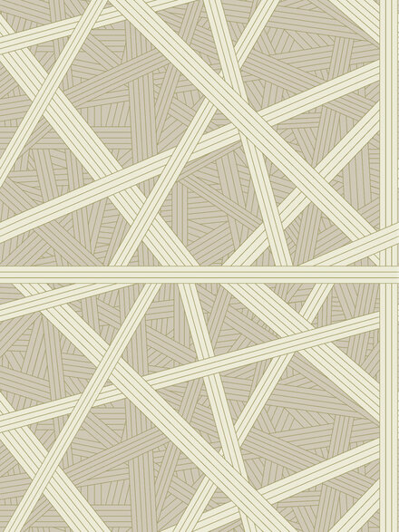 Nastri Wallpaper 10,5x1 mt, Beige - 1D4SE0148