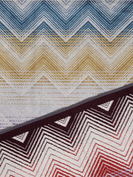 Set bestehend aus zwei Handtüchern Marea aus 100% Baumwolle mit Zig-Zag-Muster, Mehrfarbig  - 1E3SP99166100