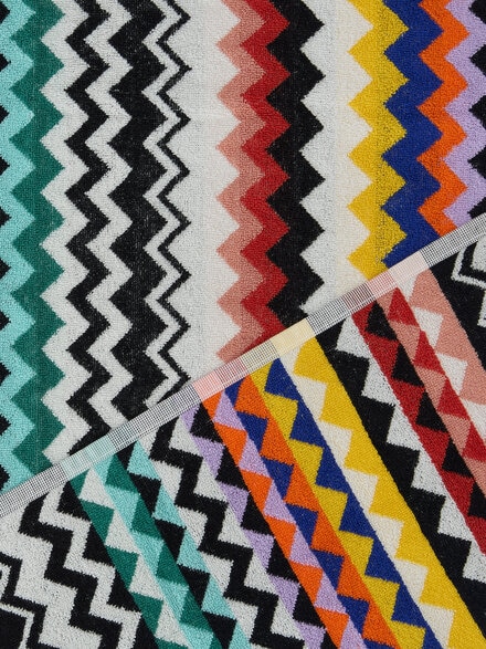 Two-piece Best bath set in cotton terry, Multicoloured  - 1E3SP99168100