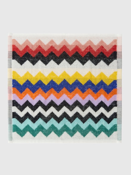 Best set of six pure cotton face towels, Multicoloured  - 1E3SP99183100