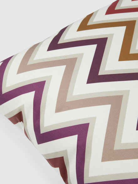Outdoor cushion Watamu 60x60 cm in technical fabric zig zag, Red & Multicoloured - 1E4CU00729156