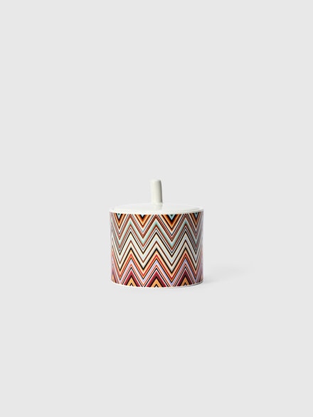 Zigzag Jarris sugar bowl, Multicoloured  - 1E4OG00013100