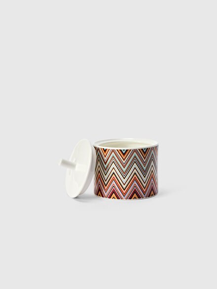 Zigzag Jarris sugar bowl, Multicoloured  - 1E4OG00013100