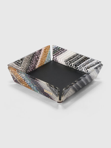 Vide-poches en r&eacute;sine avec paillettes, Multicolore  - 1E4OG99003100