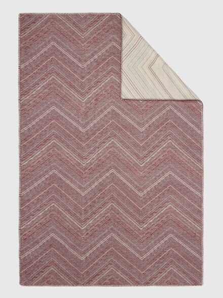 Catullo 130x190 cm wool and cashmere blanket, Beige & Multicoloured  - 1F3PL99107148
