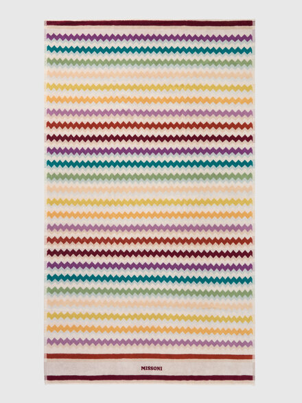 Watamu cotton terry beach towel 180x100 cm, Multicoloured  - 1F3SP99103100