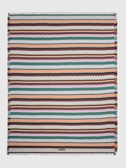 Toalla de playa Aura Fouta en rizo de algod&oacute;n 140x180 cm, Multicolor  - 1F3SP99104100