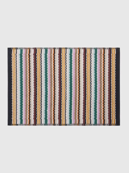 Aura non-slip bath mat 90x60 cm, Multicoloured  - 1F3SP99111100