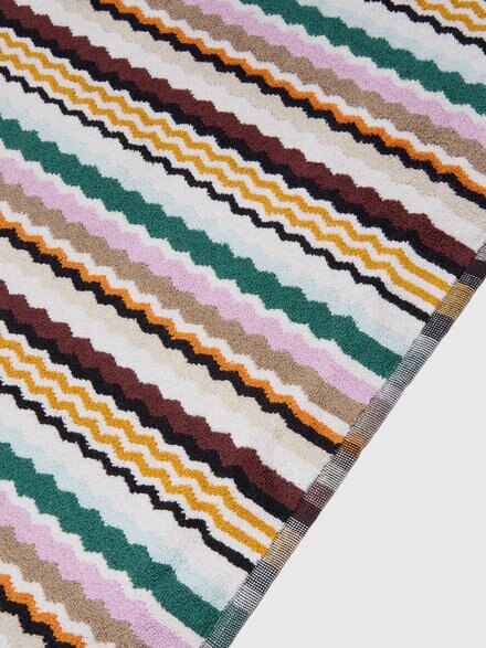 Aura non-slip bath mat 90x60 cm, Multicoloured  - 1F3SP99111100