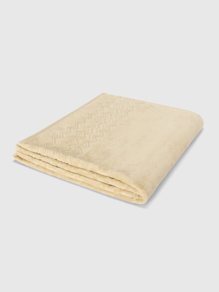 Giorgio cotton terry bath towel 100x160 cm, Beige - 1F3SP9912021