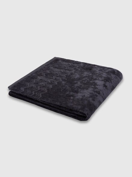 Giorgio cotton terry bath towel 100x160 cm, Grey - 1F3SP9912086