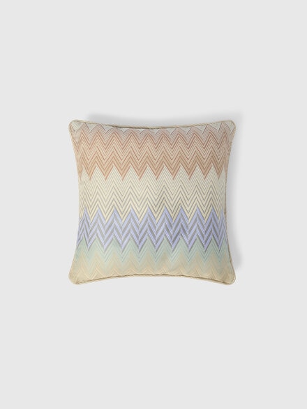 Bastia cushion 40x40 cm, Green & Multicoloured  - 1F4CU00721165