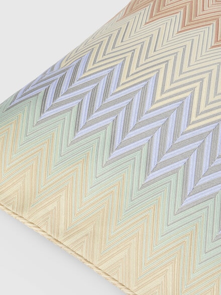Bastia cushion 40x40 cm, Green & Multicoloured  - 1F4CU00721165
