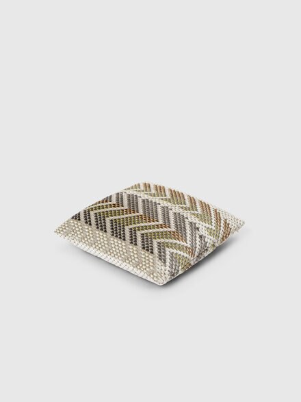 Squame cushion 40x40 cm, Beige & Multicoloured  - 1F4CU00736148