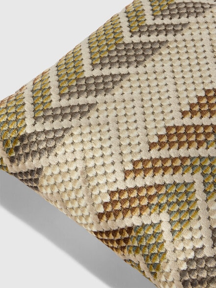 Squame cushion 40x40 cm, Beige & Multicoloured  - 1F4CU00736148