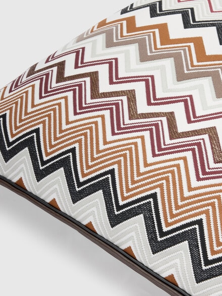 وسادة Pantelleria من مزيج القطن 60&times;60 سم, بني متعدد الألوان - 1F4CU00760138