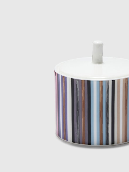 Stripes Jenkins sugar bowl, Multicoloured  - 1F4OG00027100