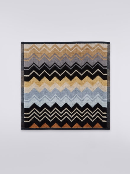 Giacomo Face Towel 30X30 6 Pieces, Black    - 1G3SP99904C160