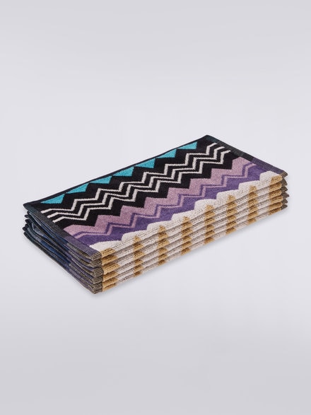 Giacomo Face Towel 30X30 6 Pieces, Multicoloured  - 1G3SP99904C170
