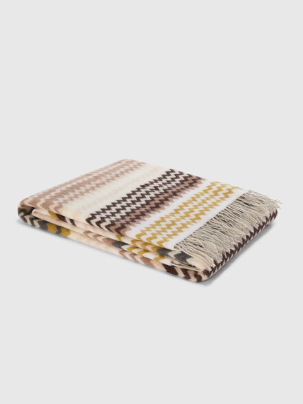 Humbert Plaid 130X190, Beige & Multicolore  - 1H3PL99004148