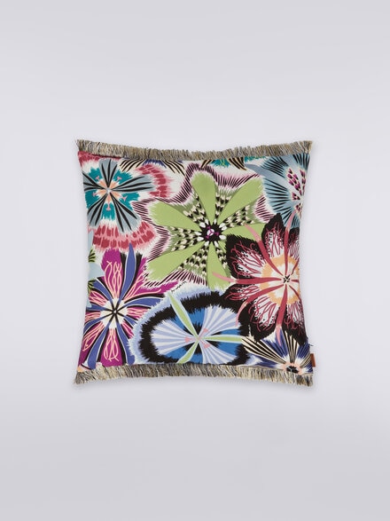 Passiflora Cuscino 40X40, Blu - 1H4CU00705T50