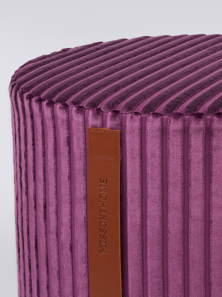 Coomba Cylinder Pouf 40X30, Purple  - 1H4LV00008T49