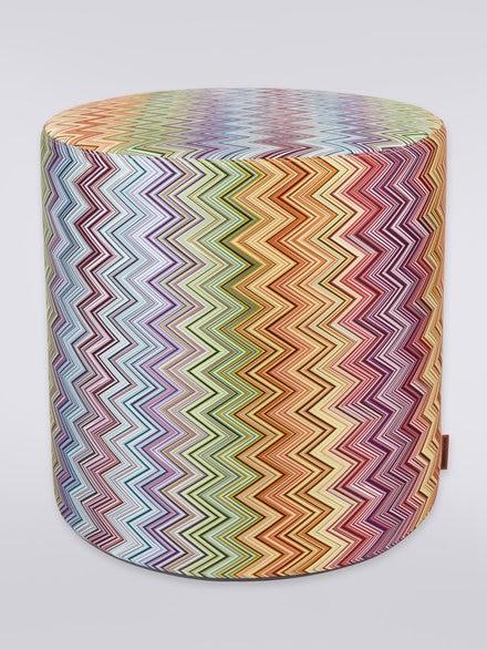 Jarris Cylinder Pouf 45X45, Multicoloured  - 1J4LV00057156