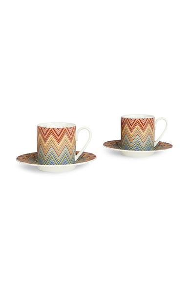 Jarris Set of 2 coffee cups & saucers, Red  - 1J4OG99011156