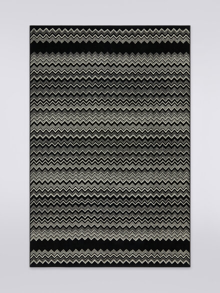 Keith Beach Towel 100X150, Black & White - 1K3SP99937C601