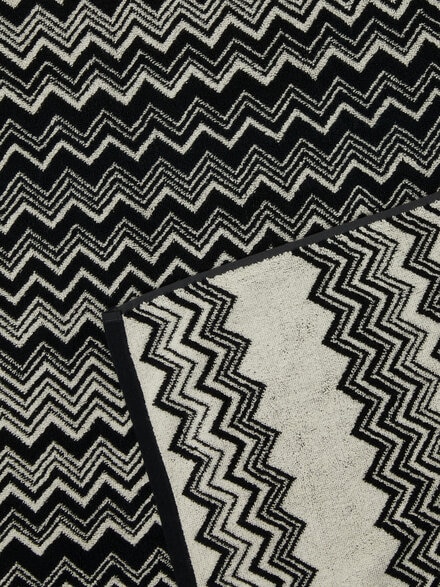 Keith Beach Towel 100X150, Black & White - 1K3SP99937C601