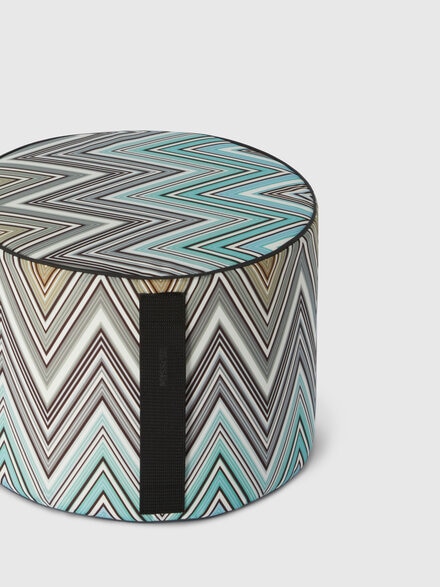 Kew Outdoor Cylinder Pouf 40X30, Multicoloured  - 1O4LV00059172