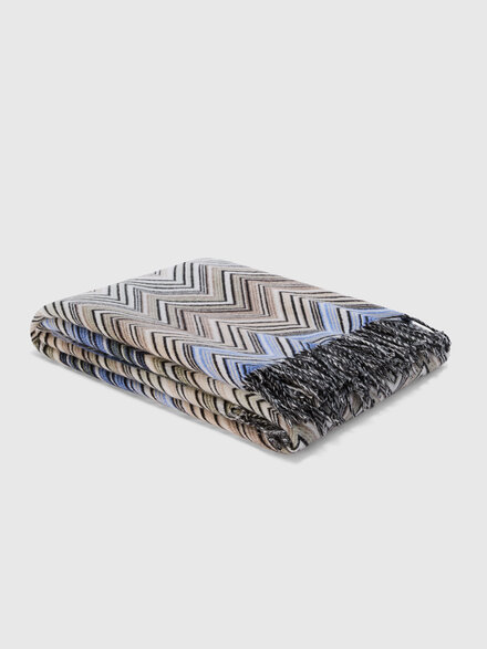 Perseo Plaid 130X190, Bleu & Multicolore  - 1P3PL99005150