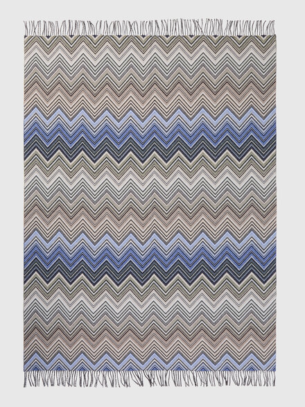 Perseo Plaid 130X190, Bleu & Multicolore  - 1P3PL99005150